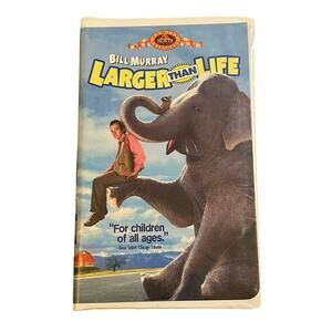 Bill Murray Larger Than Life VHS Tape